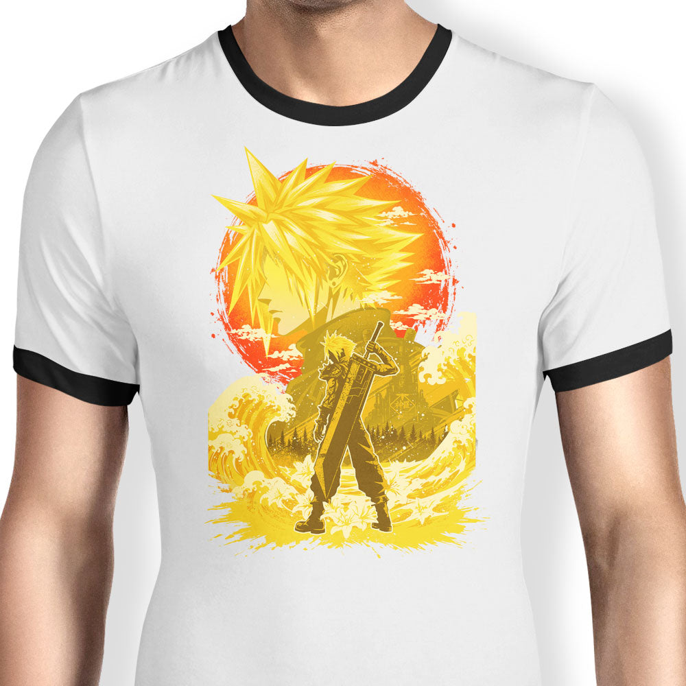 Burden of Heroes Ringer - Adult & Kids T-Shirts, Sweatshirts & Hoodies apparel design preview 1
