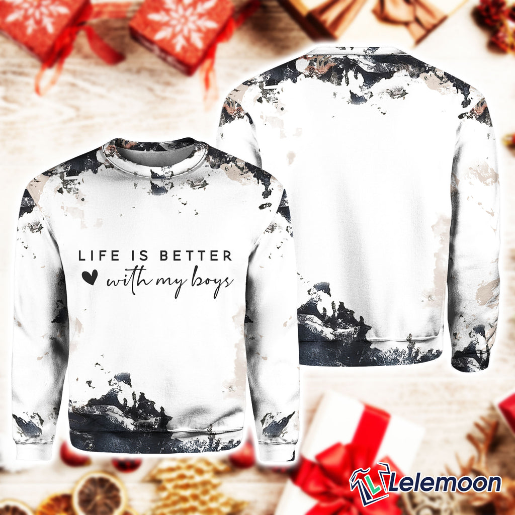 Life Is Better With My Boys Sweatshirt product image 4