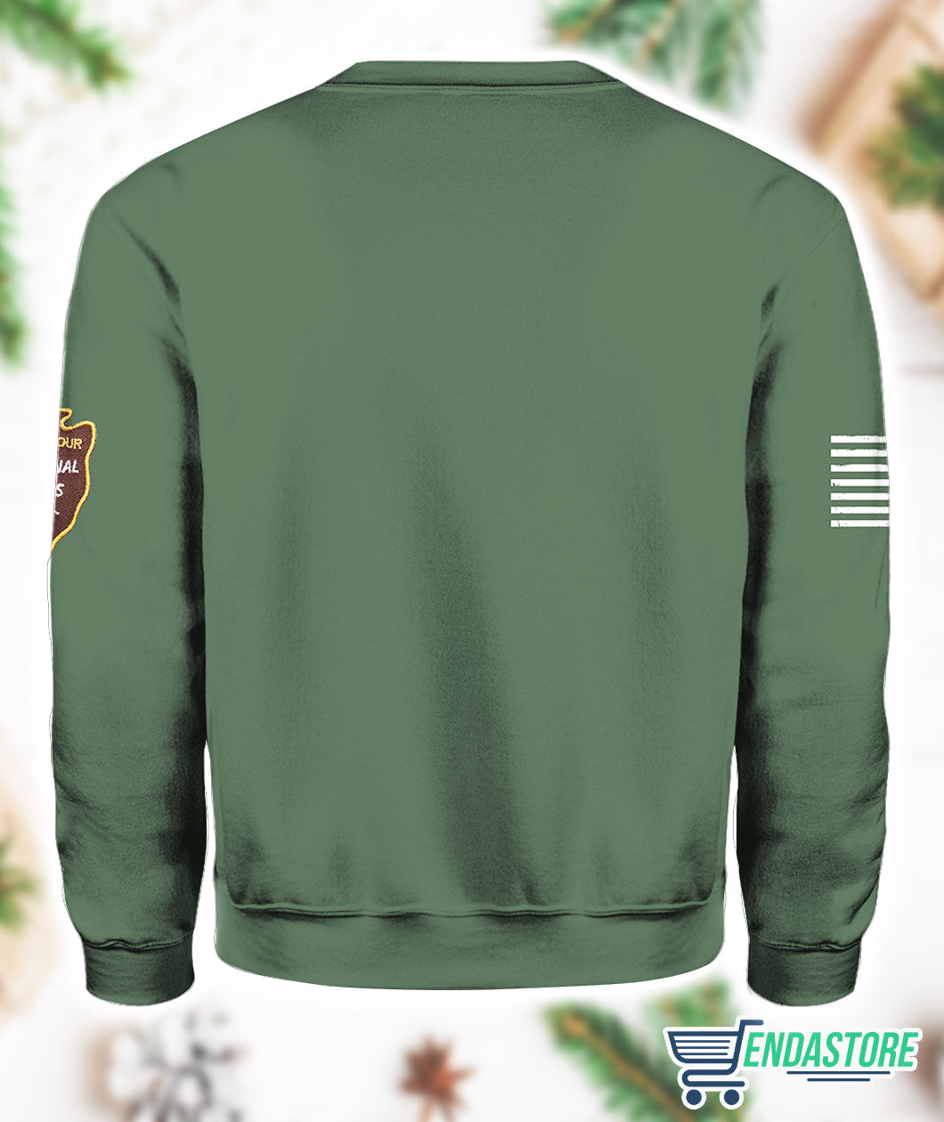GREEN Protect Our National Parks Resist Sweatshirt product image 3