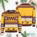 Personalized Commander Football 2025 Ugly Christmas Sweater product image