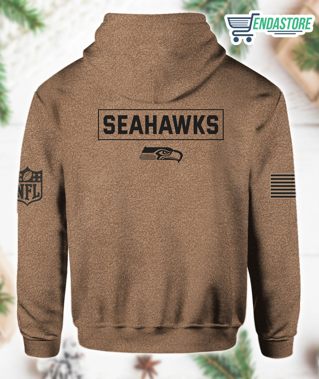 Seahawks Salute To Service Brown Sweatshirt product image 2