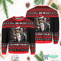 Terminator I’ll Be Back A Very Cyber Christmas Ugly Sweater product image