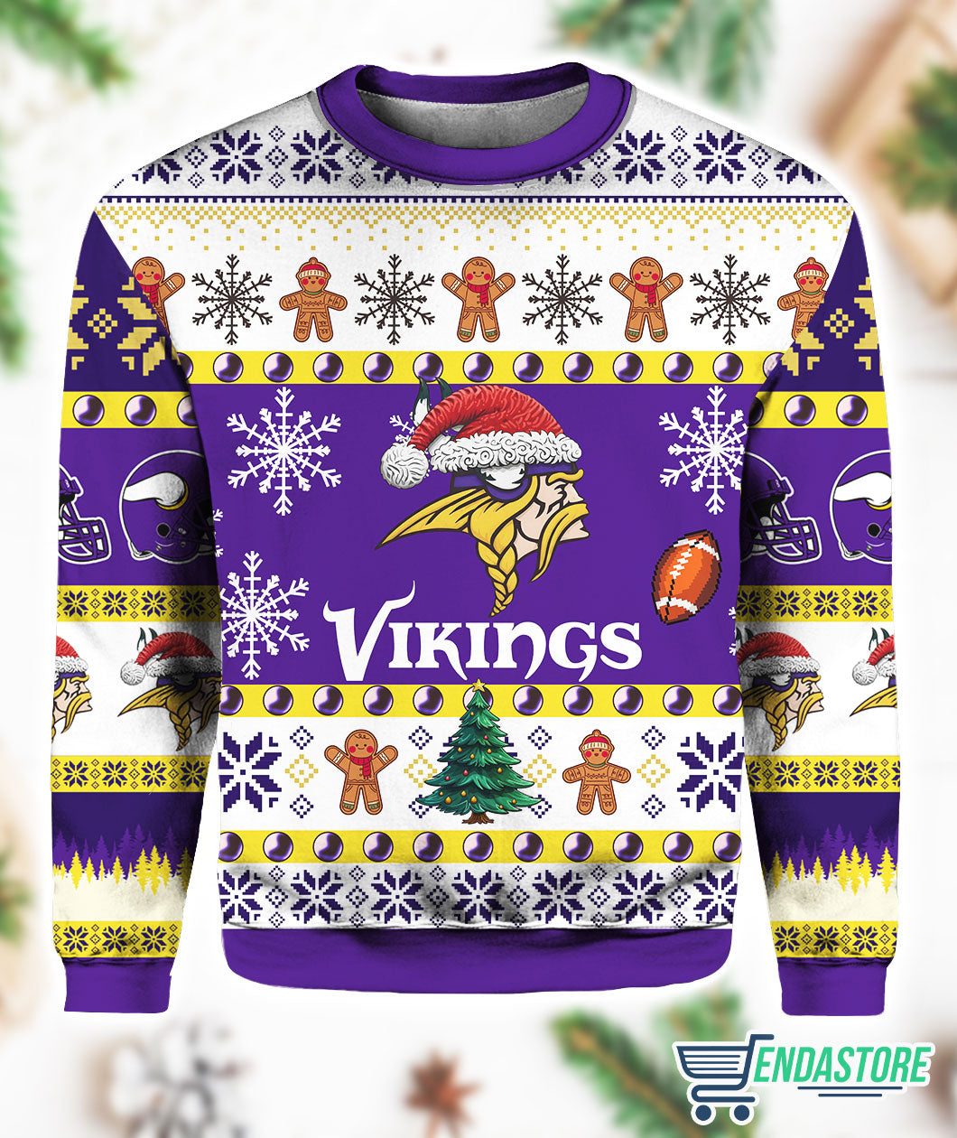Viking They Not Like Us Ugly Christmas Sweater product image 4