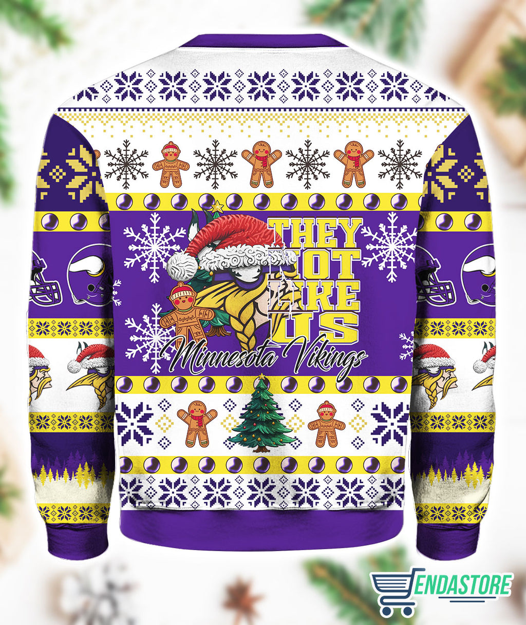 Viking They Not Like Us Ugly Christmas Sweater product image 3