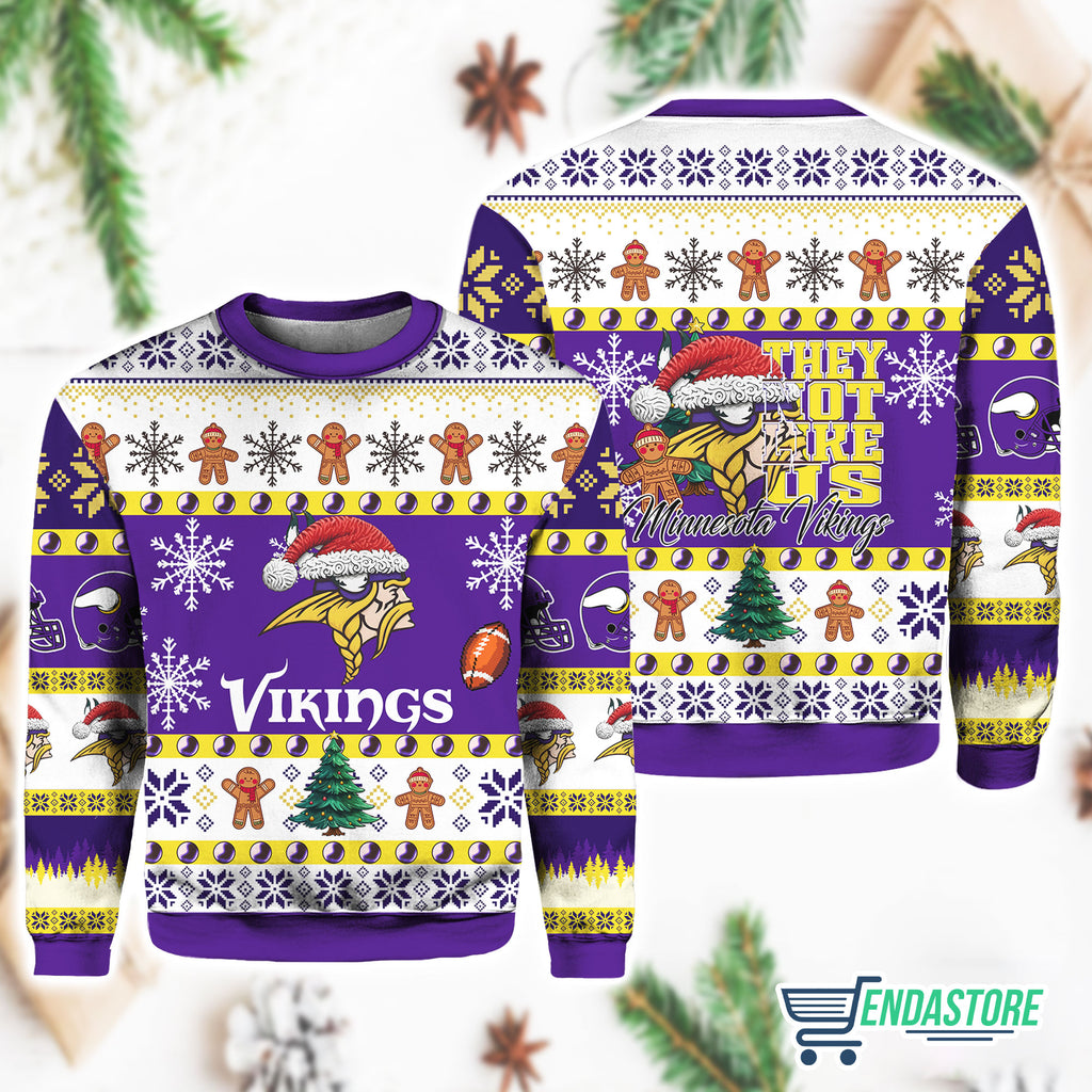 Viking They Not Like Us Ugly Christmas Sweater product image 2