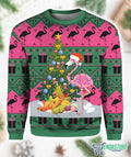 Flamingo Christmas Ugly Sweater, Flamingo Sweatshirt product image 2