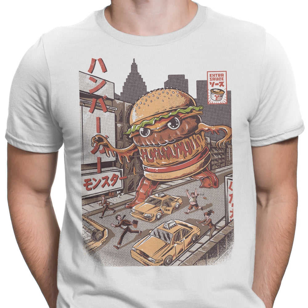 Burgerzilla Men's Apparel - Adult & Kids T-Shirts, Sweatshirts & Hoodies apparel design preview 2