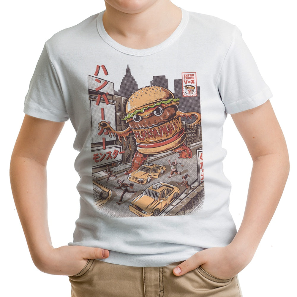 Burgerzilla Youth Apparel - Adult & Kids T-Shirts, Sweatshirts & Hoodies apparel design preview 1