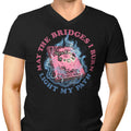 Burn Book Club Men's V-Neck - Adult & Kids T-Shirts, Sweatshirts & Hoodies apparel design preview 1