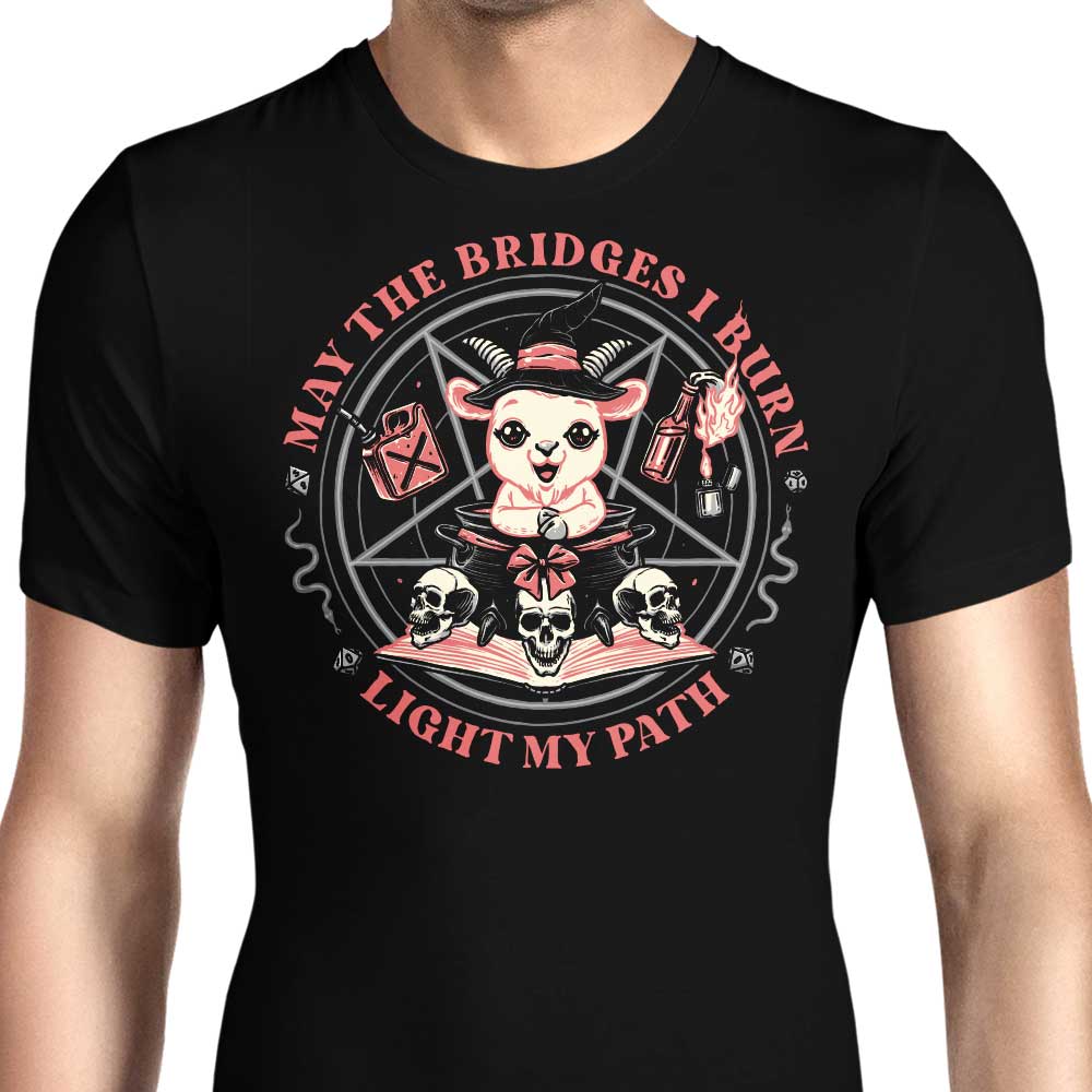 Burn Bridges Men's Apparel - Adult & Kids T-Shirts, Sweatshirts & Hoodies apparel design preview 1