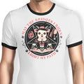 Burn Bridges Ringer - Adult & Kids T-Shirts, Sweatshirts & Hoodies apparel design preview 1