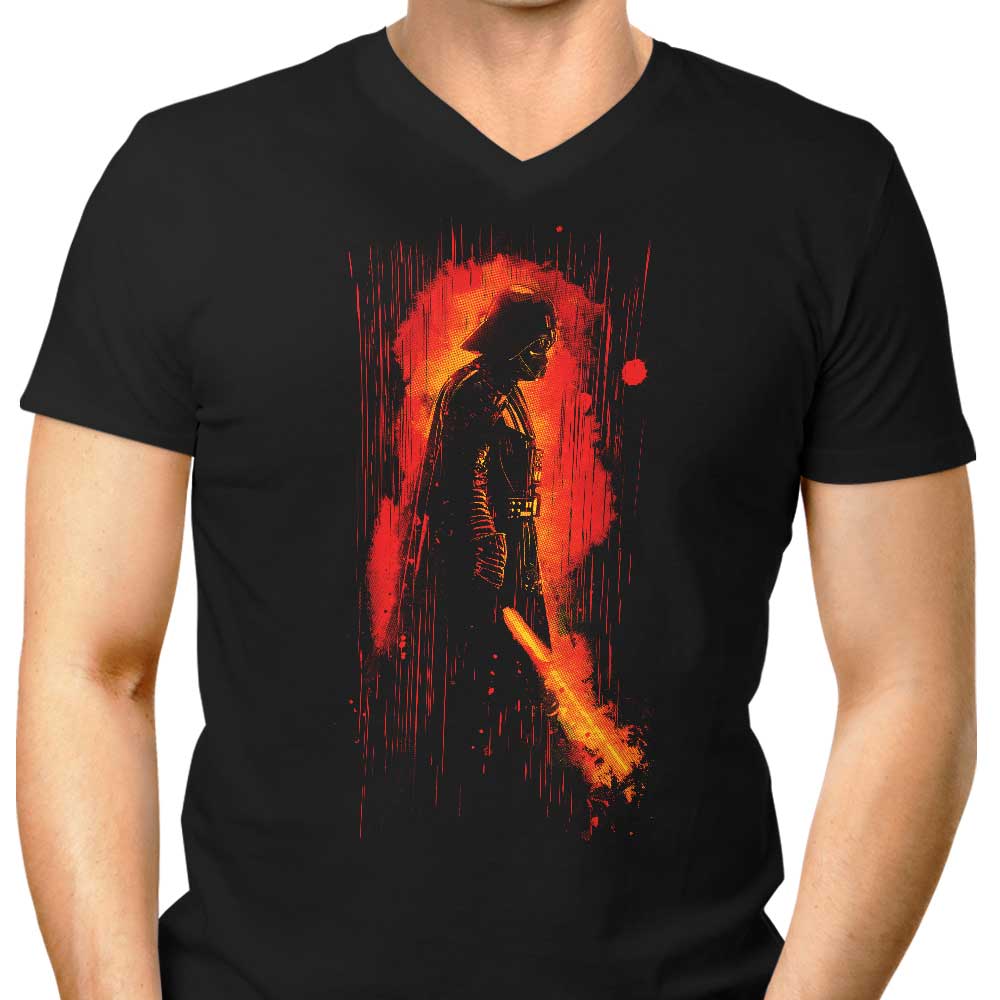 Burning Darkness Men's V-Neck - Adult & Kids T-Shirts, Sweatshirts & Hoodies apparel design preview 1