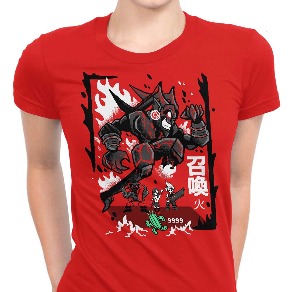 Burning Summoning Women's Apparel - Adult & Kids T-Shirts, Sweatshirts & Hoodies apparel design preview 1