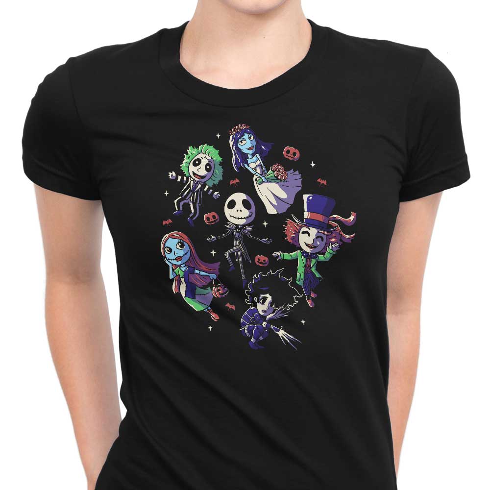 Burton's Halloween Women's Apparel - Adult & Kids T-Shirts, Sweatshirts & Hoodies apparel design preview 1