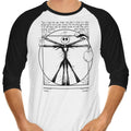 Burtruvian Man 3/4 Sleeve Raglan - Adult & Kids T-Shirts, Sweatshirts & Hoodies apparel design preview 1