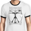 Burtruvian Man Ringer - Adult & Kids T-Shirts, Sweatshirts & Hoodies apparel design preview 1