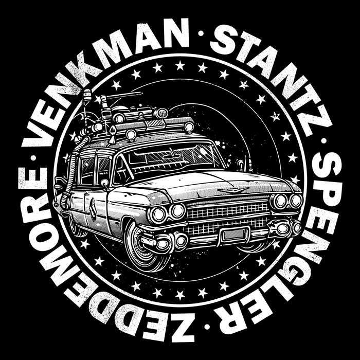 Bust Some Ghosts Tank Top - Adult & Kids T-Shirts, Sweatshirts & Hoodies apparel design preview 2