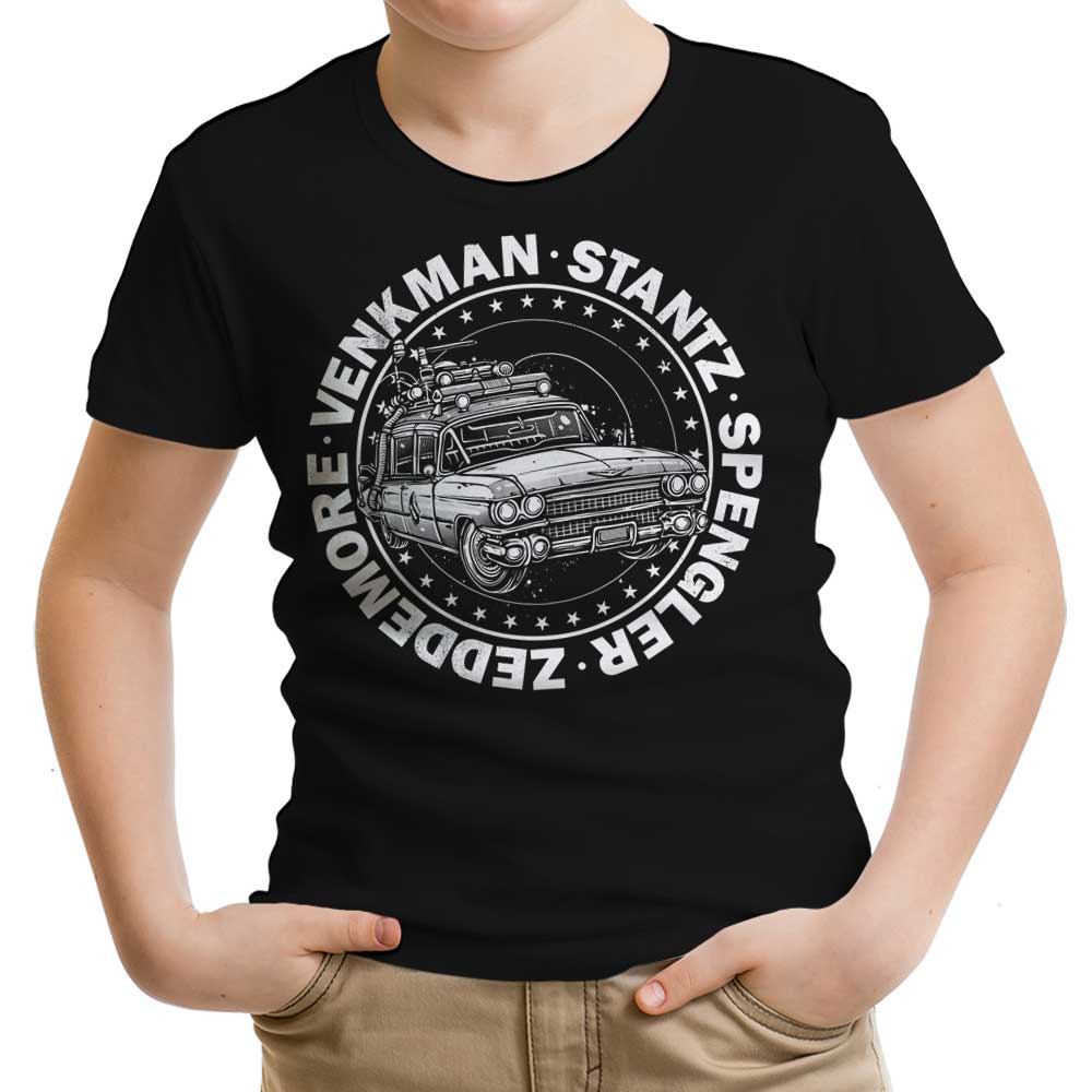 Bust Some Ghosts Youth Apparel - Adult & Kids T-Shirts, Sweatshirts & Hoodies apparel design preview 1