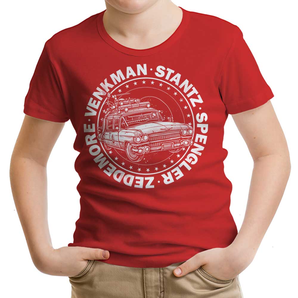 Bust Some Ghosts Youth Apparel - Adult & Kids T-Shirts, Sweatshirts & Hoodies apparel design preview 2