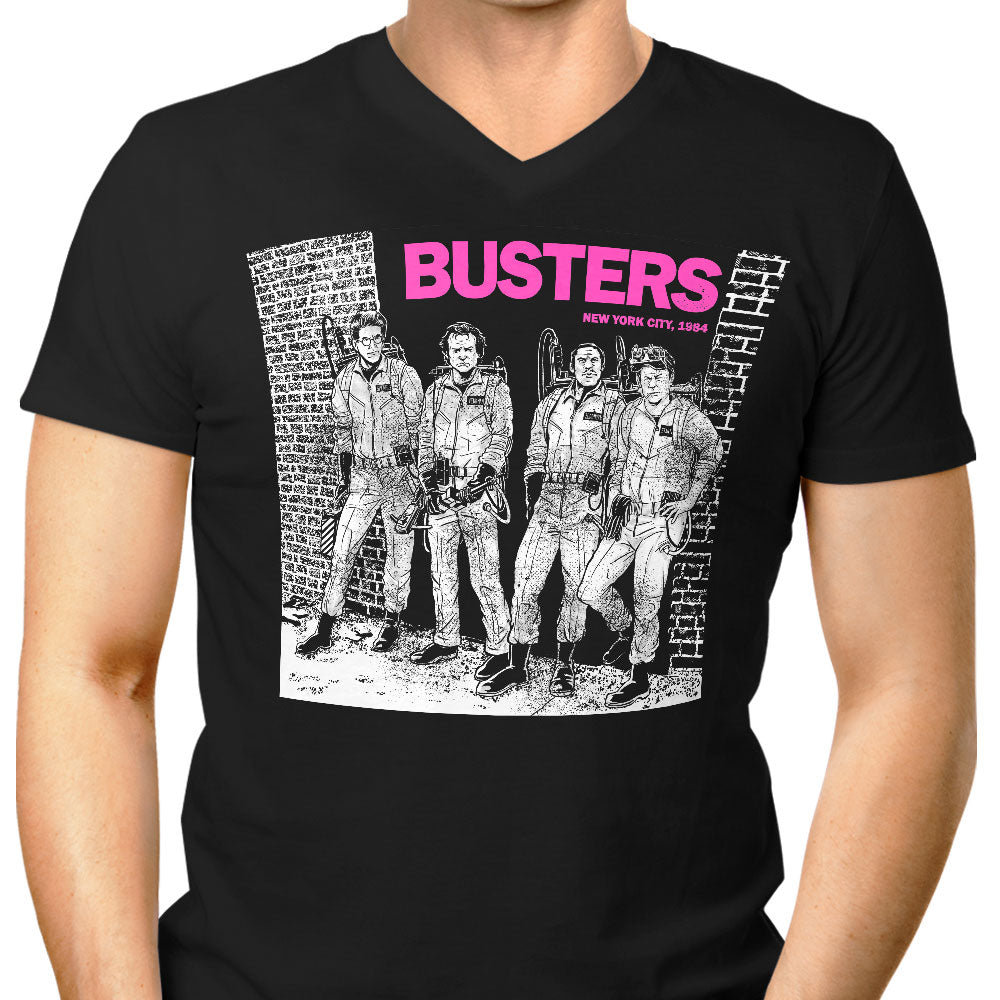Busters Men's V-Neck - Adult & Kids T-Shirts, Sweatshirts & Hoodies apparel design preview 1