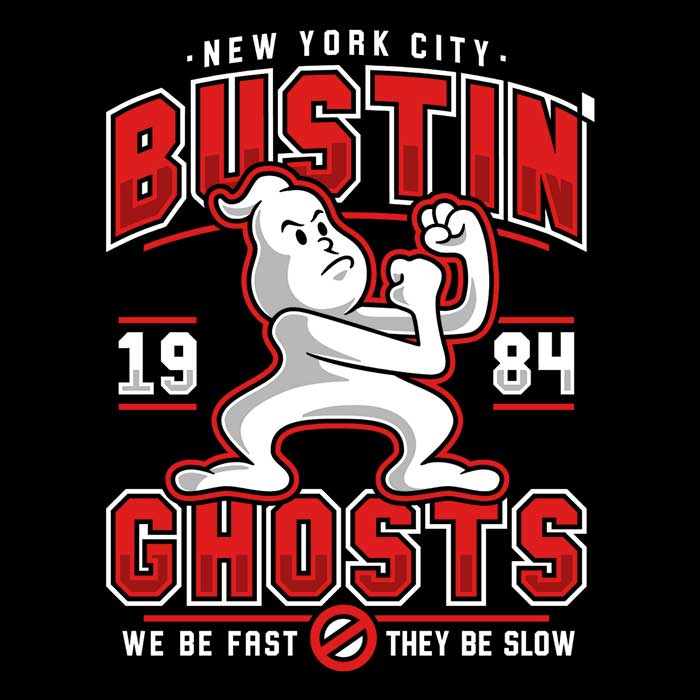 Bustin' Ghosts Tank Top - Adult & Kids T-Shirts, Sweatshirts & Hoodies apparel design preview 2