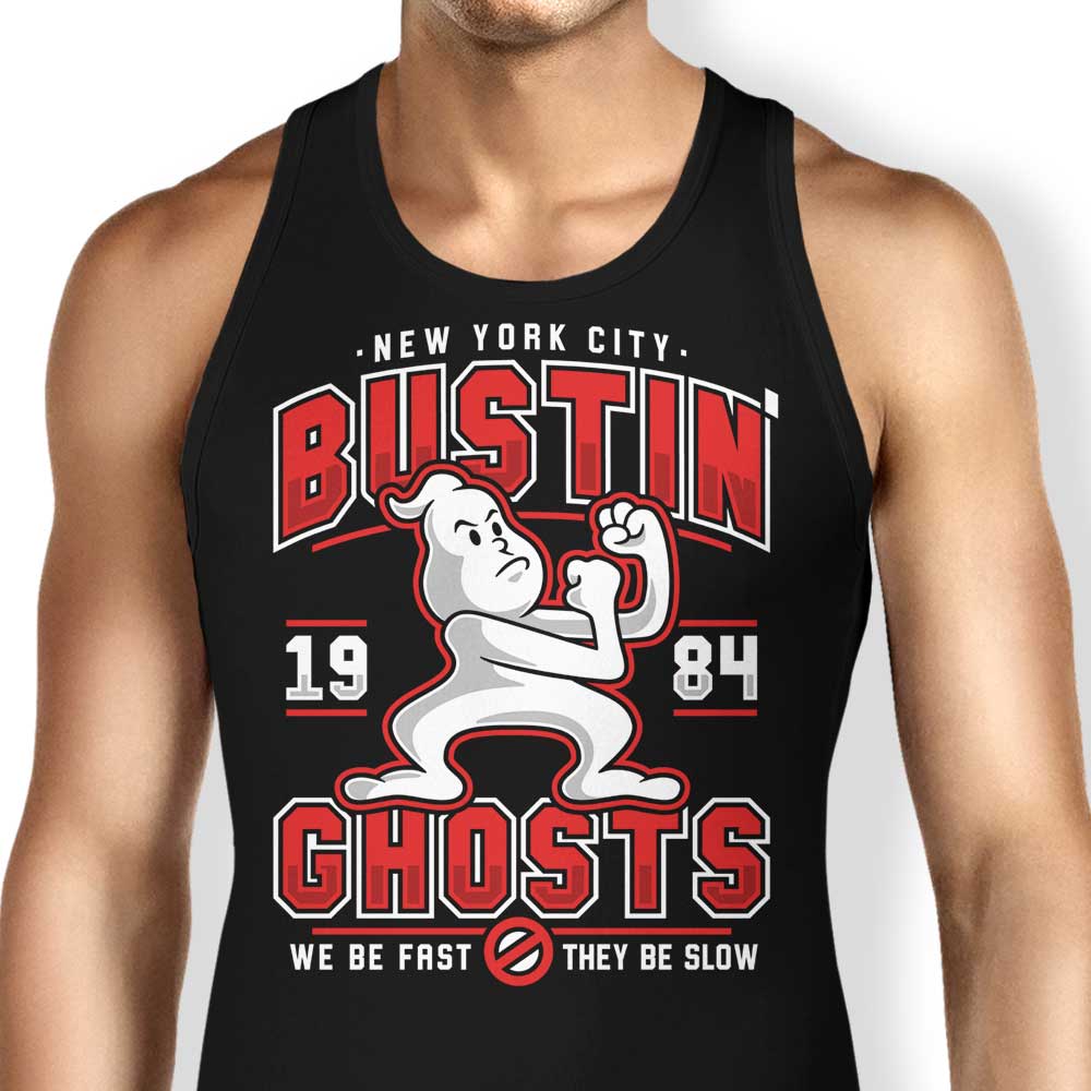 Bustin' Ghosts Tank Top - Adult & Kids T-Shirts, Sweatshirts & Hoodies apparel design preview 1