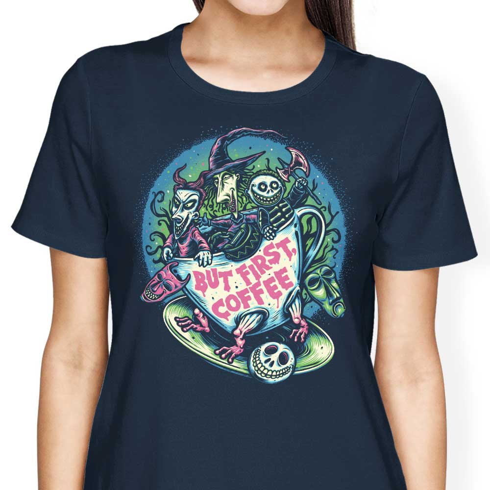 But First Coffee Women's Apparel - Adult & Kids T-Shirts, Sweatshirts & Hoodies apparel design preview 2
