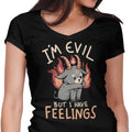 But I Have Feelings Women's V-Neck - Adult & Kids T-Shirts, Sweatshirts & Hoodies apparel design preview 1