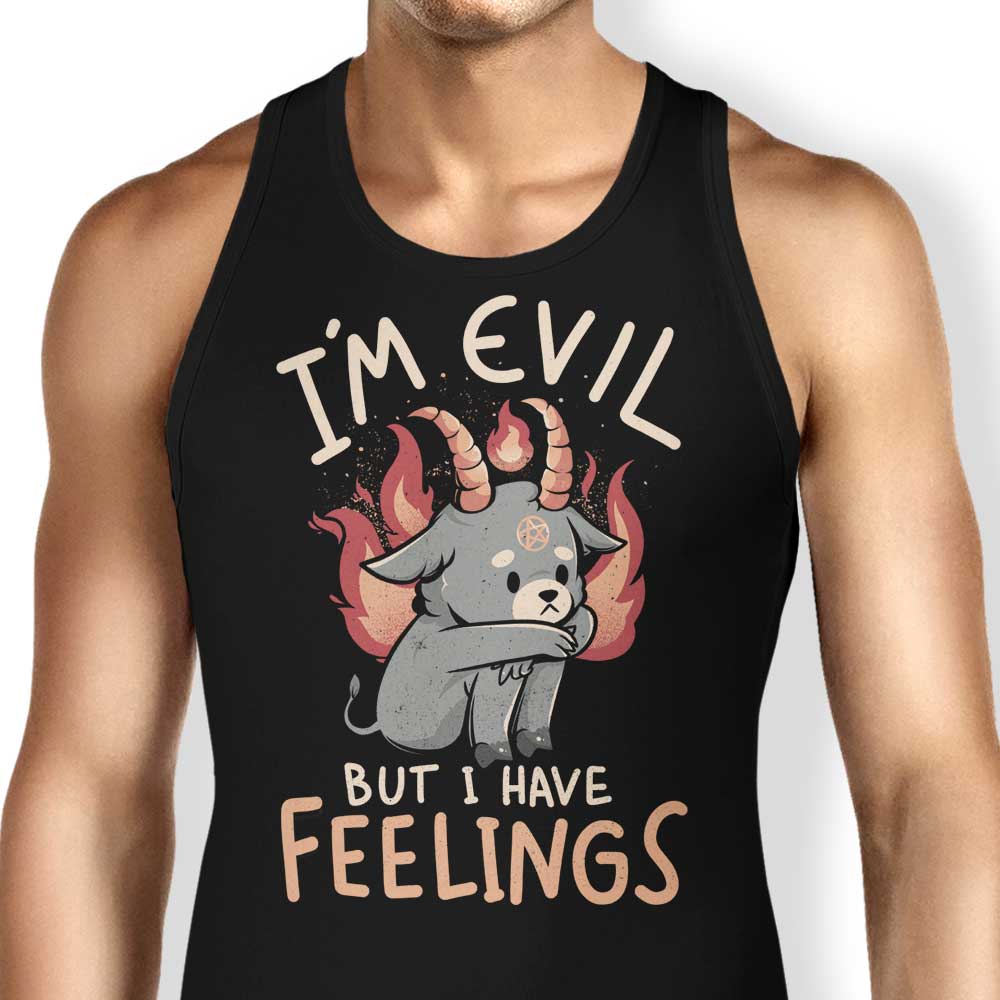 But I Have Feelings Tank Top - Adult & Kids T-Shirts, Sweatshirts & Hoodies apparel design preview 1