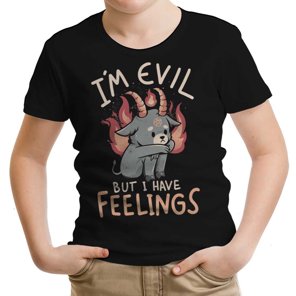 But I Have Feelings Youth Apparel - Adult & Kids T-Shirts, Sweatshirts & Hoodies apparel design preview 1