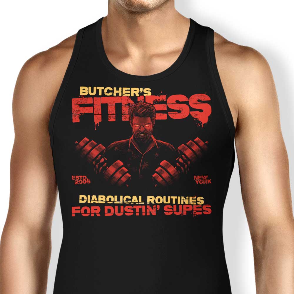 Butcher's Fitness Tank Top - Adult & Kids T-Shirts, Sweatshirts & Hoodies apparel design preview 1