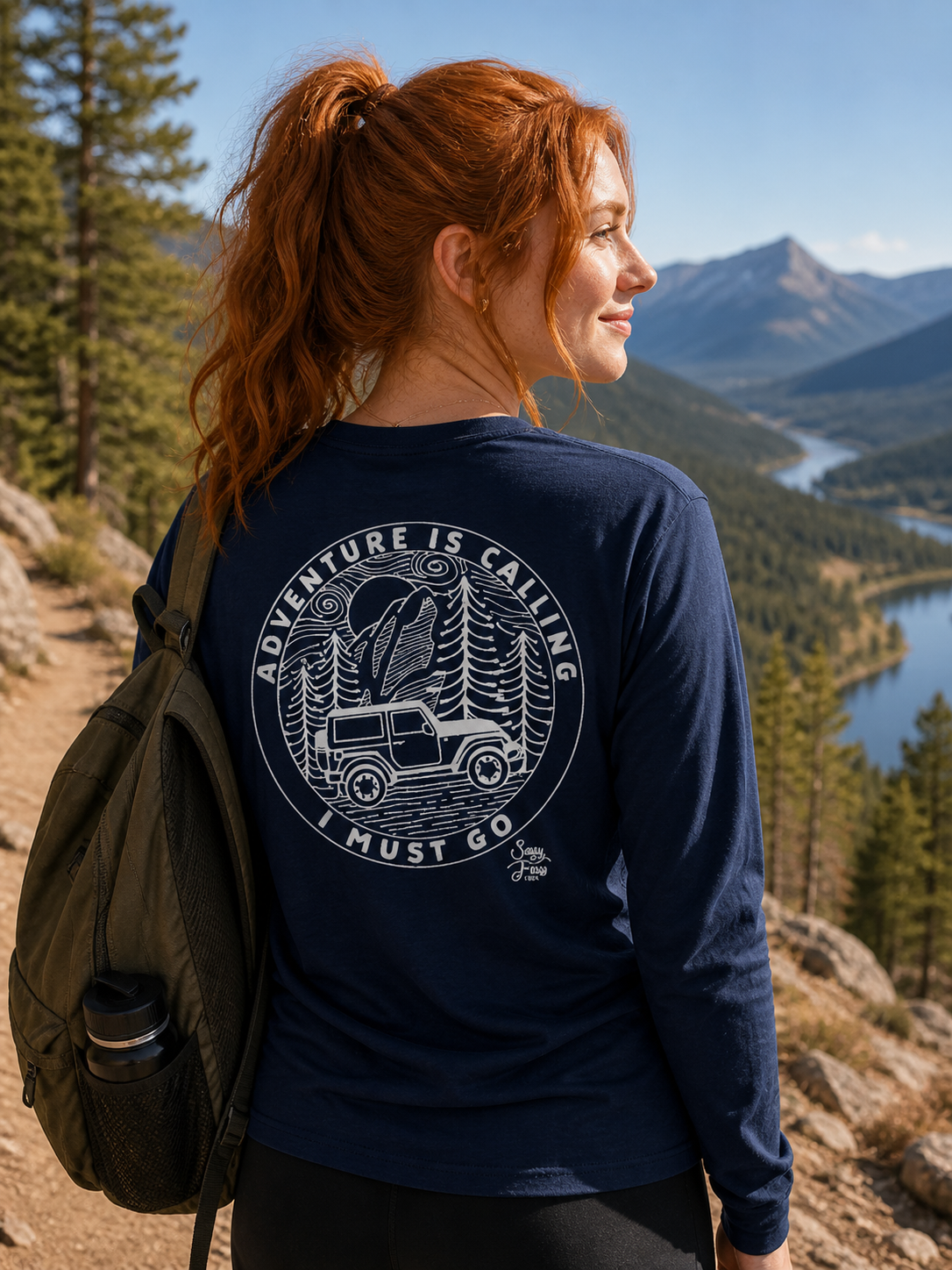 SALE Sassy Frass Adventure Is Calling - Adult & Kids T-Shirts, Sweatshirts & Hoodies apparel design preview 1
