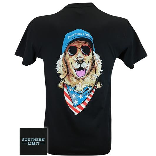 Southern Limits American Dog - Adult & Kids T-Shirts, Sweatshirts & Hoodies apparel design preview 2
