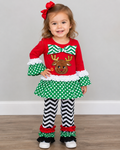 Simply Southern Preppy Classic Christmas Reindeer - Adult & Kids T-Shirts, Sweatshirts & Hoodies apparel design preview 1