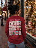 Simply Southern Christmas Stamps Holiday - Adult & Kids T-Shirts, Sweatshirts & Hoodies apparel design preview 1