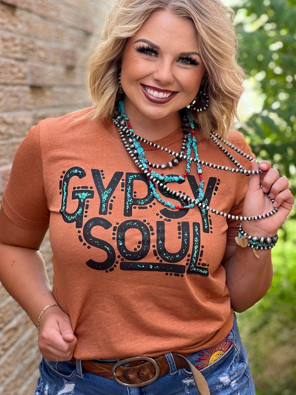 Texas True Threads Gypsy Soul Canvas - Adult & Kids T-Shirts, Sweatshirts & Hoodies apparel design preview 2
