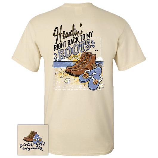 Girlie Girl Originals Headin Back To My Roots Boots - Adult & Kids T-Shirts, Sweatshirts & Hoodies apparel design preview 1