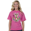 SALE Country Chick By Simply Southern Preppy Hey Deer - Adult & Kids T-Shirts, Sweatshirts & Hoodies apparel design preview 1