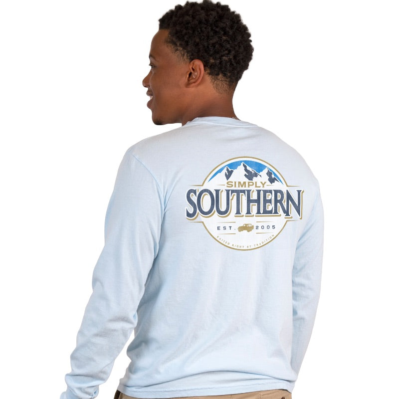 SALE Simply Southern Mountains Unisex Comfort Colors - Adult & Kids T-Shirts, Sweatshirts & Hoodies apparel design preview 1