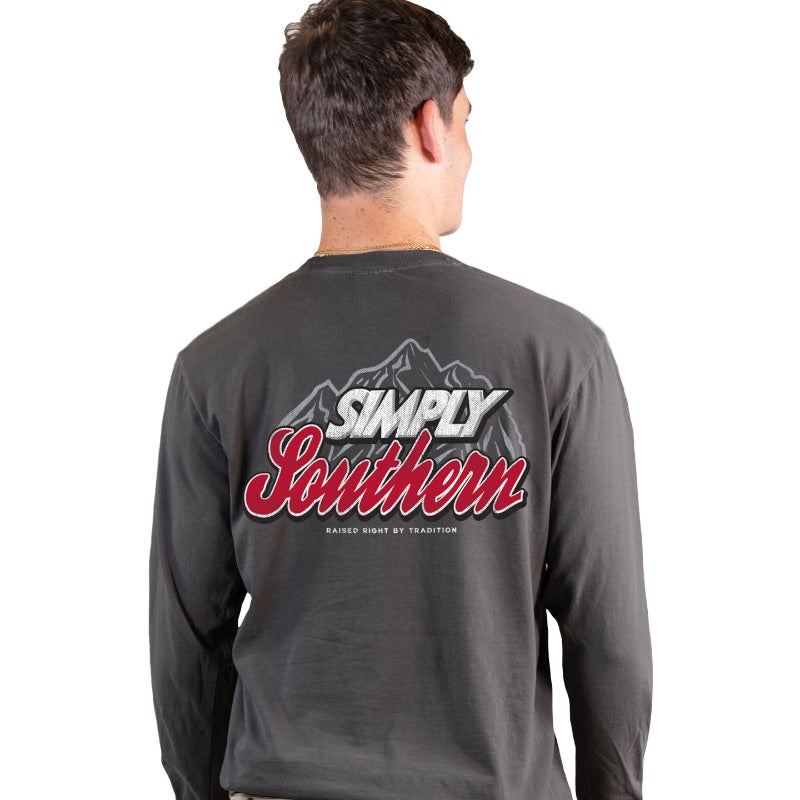 SALE Simply Southern Mountain Logo Unisex Comfort - Adult & Kids T-Shirts, Sweatshirts & Hoodies apparel design preview 1