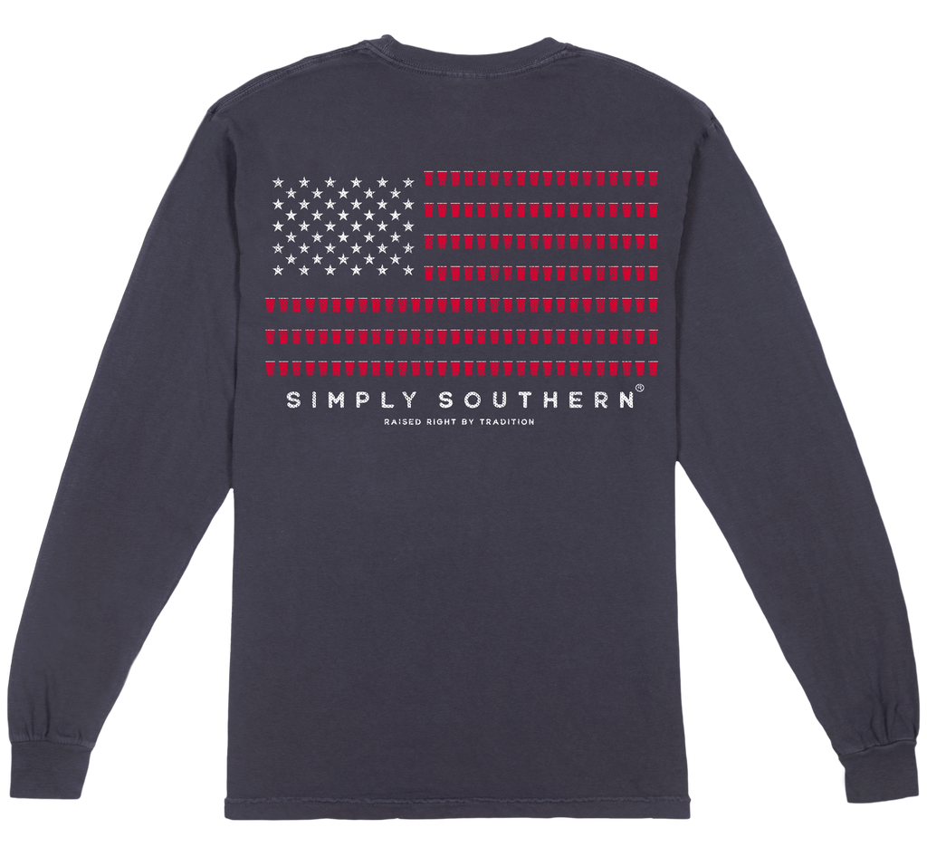 Simply Southern USA Red Cup Unisex Comfort Colors - Adult & Kids T-Shirts, Sweatshirts & Hoodies apparel design preview 2