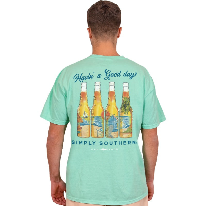 Simply Southern Good Day Unisex Comfort Colors - Adult & Kids T-Shirts, Sweatshirts & Hoodies apparel design preview 1