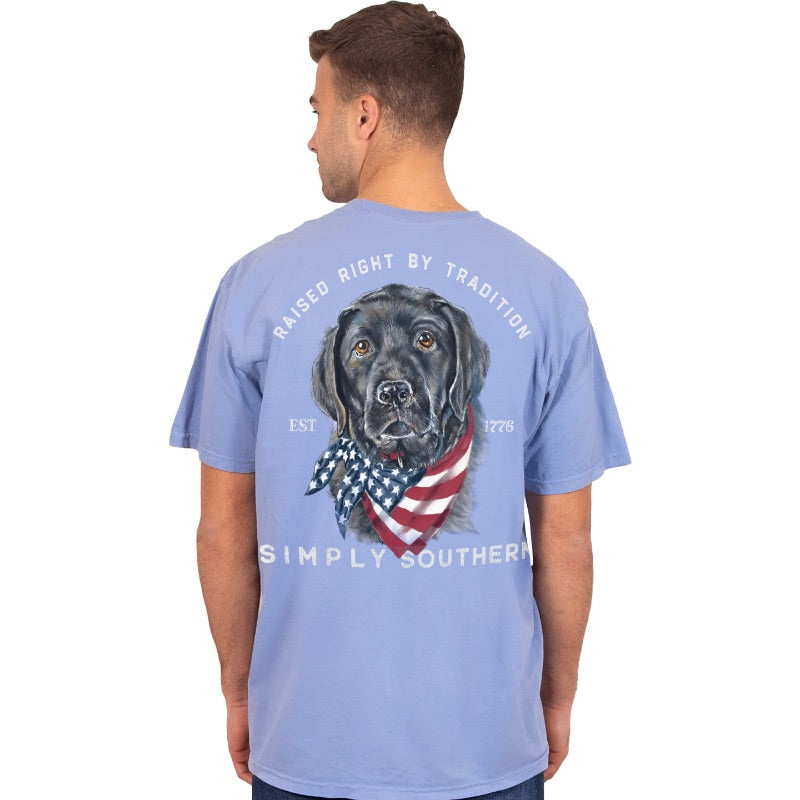 SALE Simply Southern Raised Right Dog Unisex Comfort - Adult & Kids T-Shirts, Sweatshirts & Hoodies apparel design preview 1