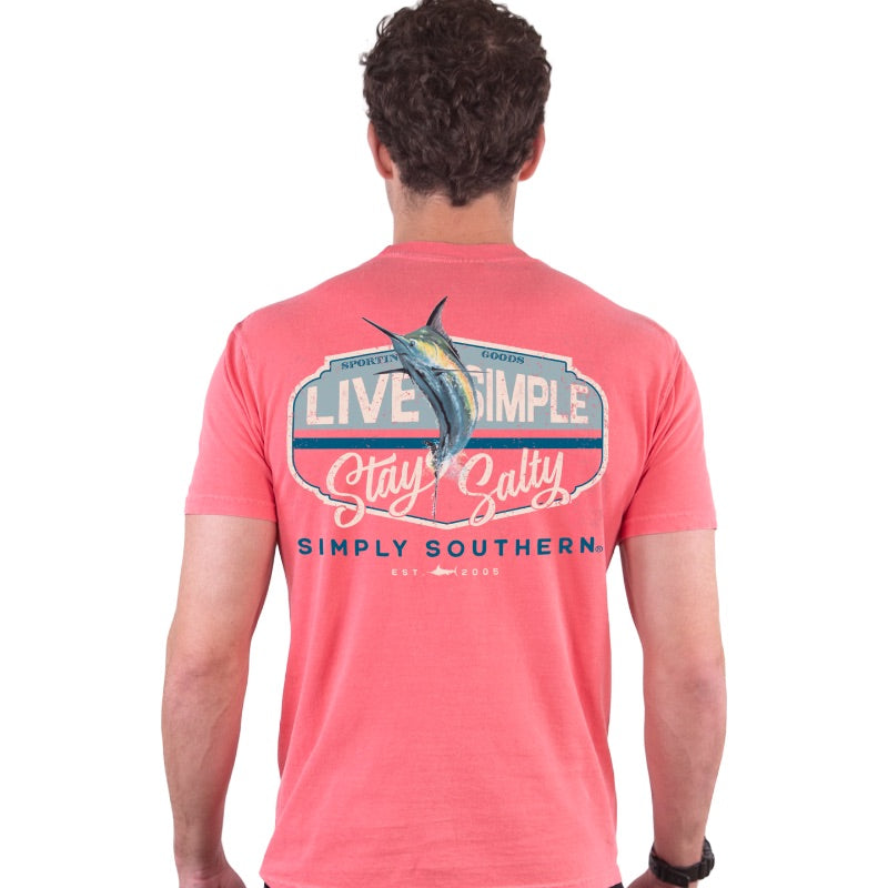 Simply Southern Salty Fish Unisex Comfort Colors - Adult & Kids T-Shirts, Sweatshirts & Hoodies apparel design preview 1