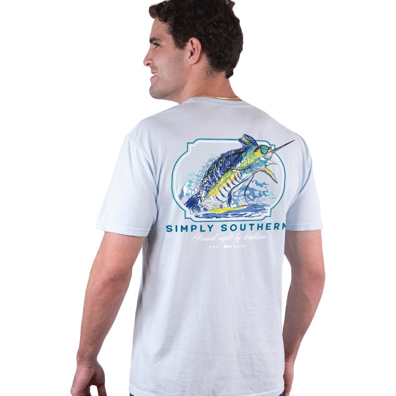 SALE Simply Southern Sword Fish Unisex Comfort Colors - Adult & Kids T-Shirts, Sweatshirts & Hoodies apparel design preview 1