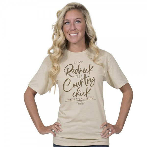 SALE Country Chick By Simply Southern Redneck - Adult & Kids T-Shirts, Sweatshirts & Hoodies apparel design preview 1