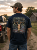 Gotta Kill It To Grill USA 2nd Amendment Deer Skull - Adult & Kids T-Shirts, Sweatshirts & Hoodies apparel design preview 1