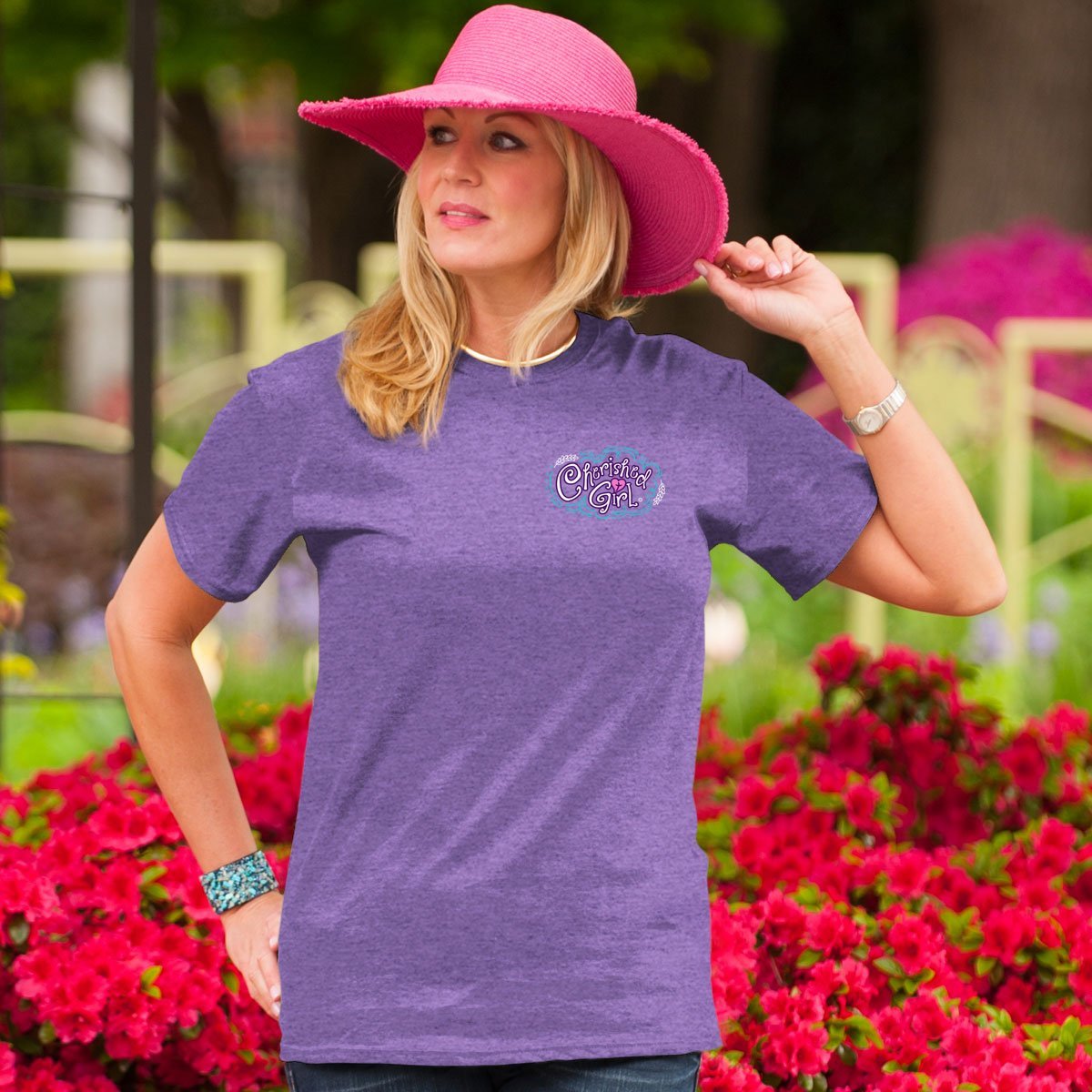 Cherished Girl I Can do All Through Christ Faith - Adult & Kids T-Shirts, Sweatshirts & Hoodies apparel design preview 2