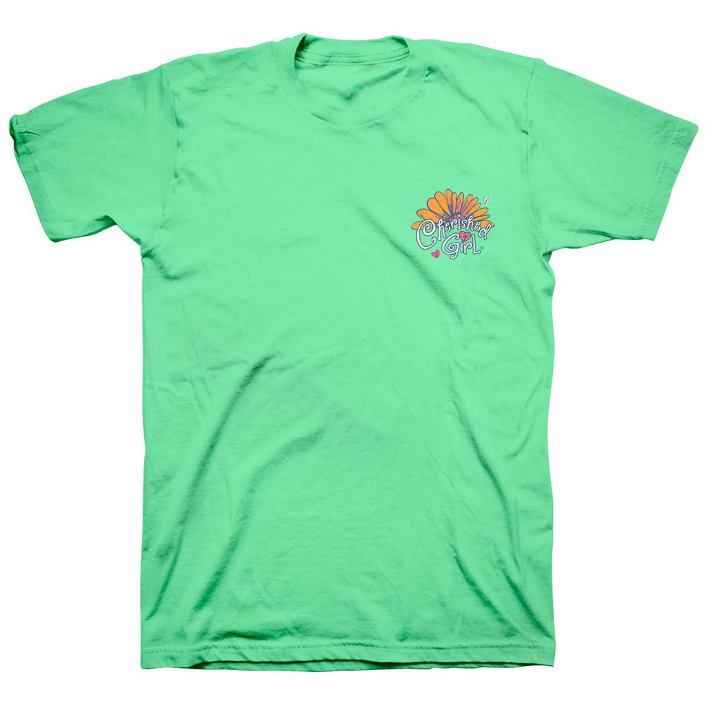 Cherished Girl Consider the Lillies Girlie Christian - Adult & Kids T-Shirts, Sweatshirts & Hoodies apparel design preview 2