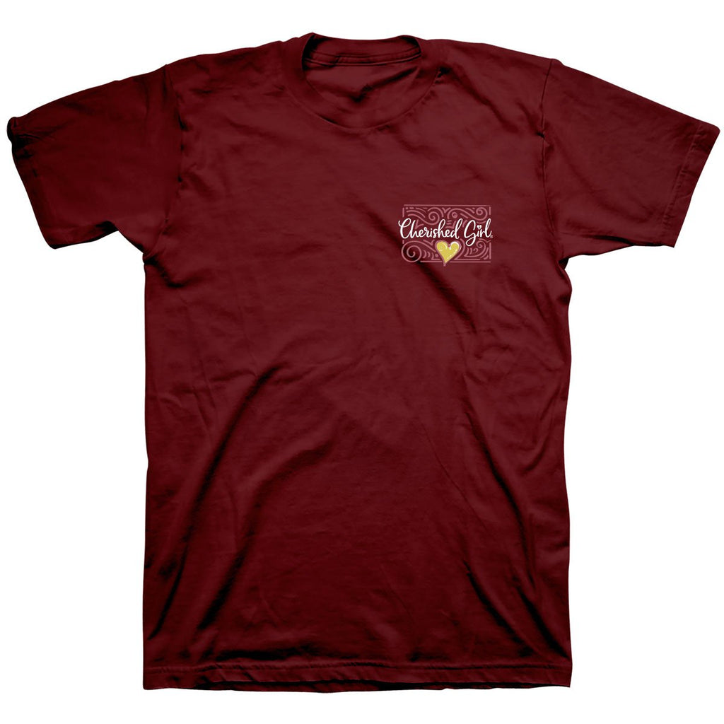 Cherished Girl God Is Love Faith - Adult & Kids T-Shirts, Sweatshirts & Hoodies apparel design preview 2
